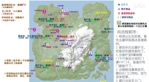 《森林之子》各特殊道具位置汇总 附完整地图